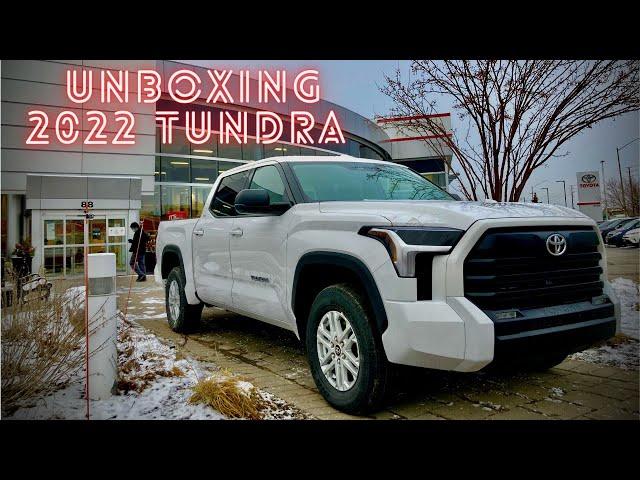 Unboxing the 2022 Tundra at Maple Toyota!