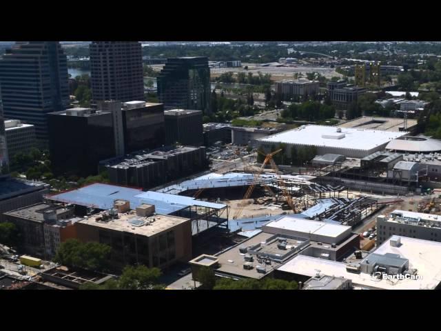 Sacramento Kings Golden 1 Center Construction 4K Time-Lapse