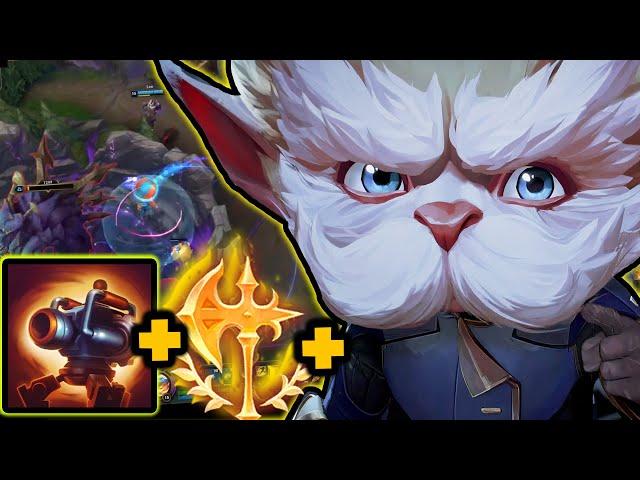 Conqueror Heimerdinger Toplane CUTS DOWN the competition! 