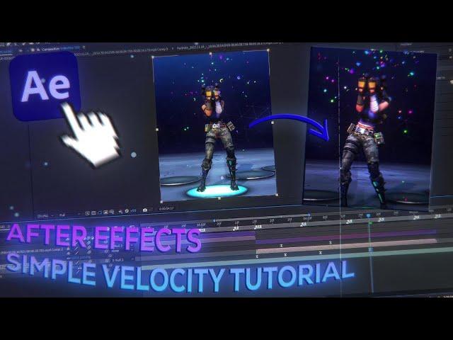 Simple Velocity Edit Tutorial (After Effects)