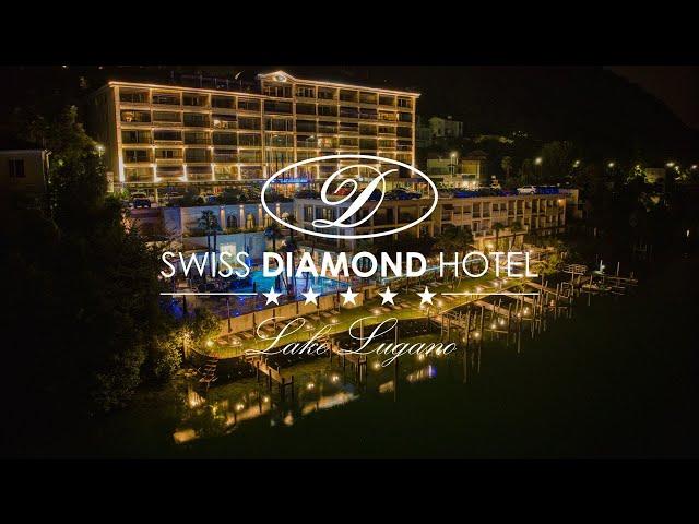 Swiss Diamond Hotel SPA Lugano Lake 4K Tessin Switzerland Luxury 5 Stars