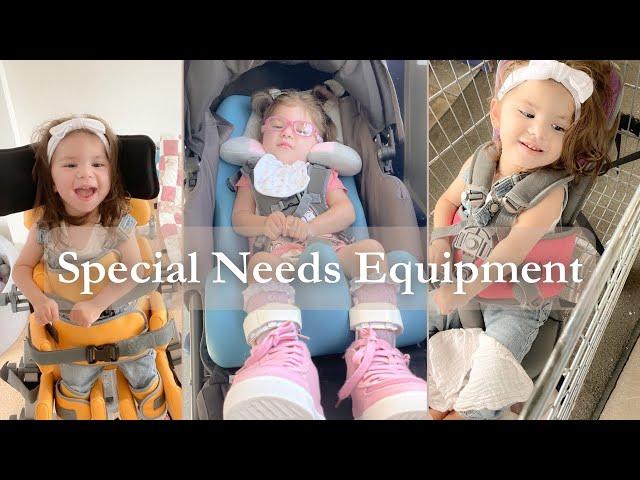 WHAT DOES MY DISABLED TODDLER NEED? Special Needs Equipment My Daughter With Cerebral Palsy Uses