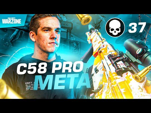 THE "C58" IS THE BEST PRO META!! *MAX DAMAGE* CLASS SETUP! (WARZONE)