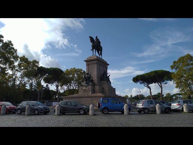 Garibaldi Monument In Roma II Italy