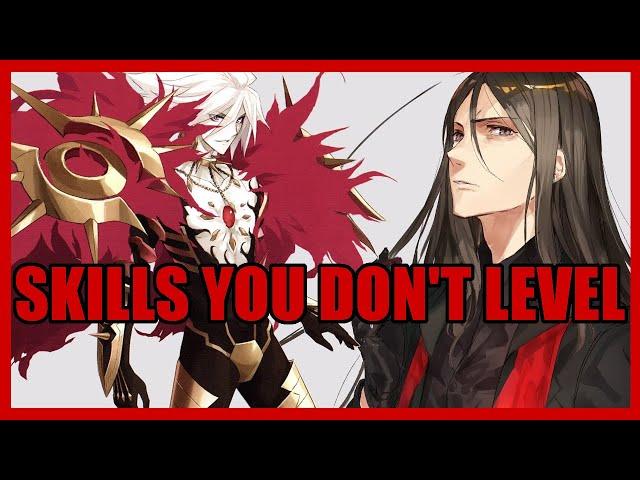 What Are Skills You Don't Level (Fate/Grand Order)