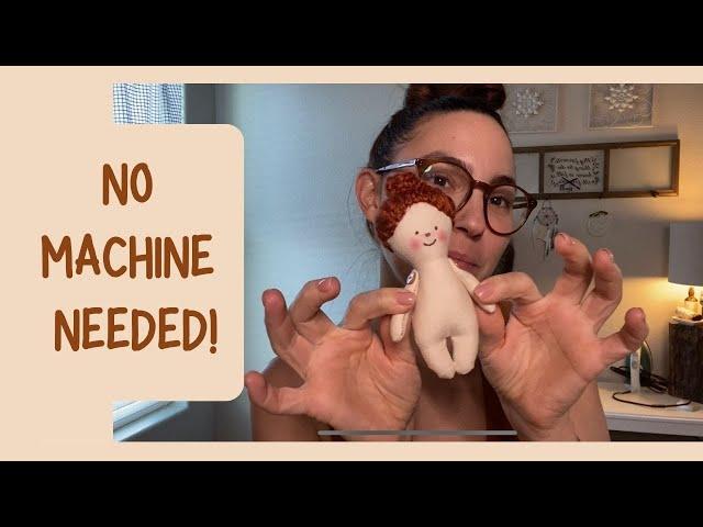 How to sew a doll by hand