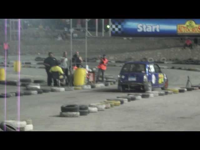 ZamZam Racing Team - Yasser ElGohary - Egypt autocross R2 -2012 Final Stage - Perodua Kelisa EXI