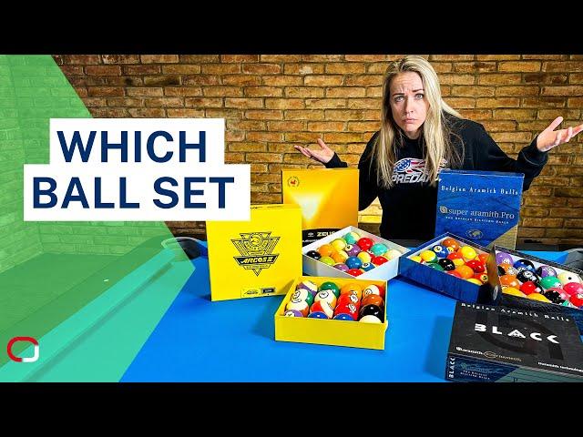 Explaining 4 Pro Billiard Ball Sets