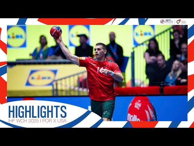 HIGHLIGHTS | Portugal x Estados Unidos da América | IHF World Championship 2025