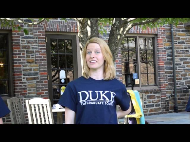 Duke Graduate School Answers the Ice Bucket Challenge