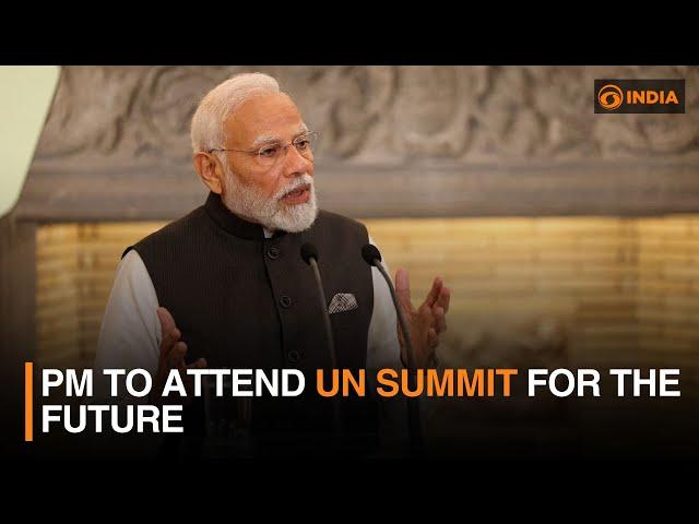 PM to attend UN Summit for the Future | DD India