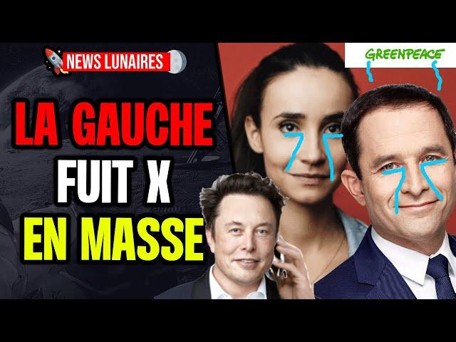 LA GAUCHE RAGE ET FUIT X A CAUSE DE LA LIBERTE D'EXPRESSION (SALOME SAQUE, BENOIT HAMON, GREENPEACE)