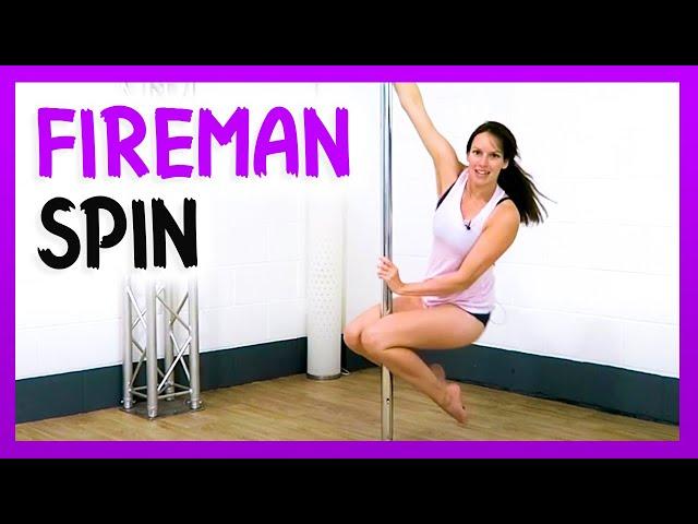 Fix Your FIREMAN SPIN - Beginner Pole Moves