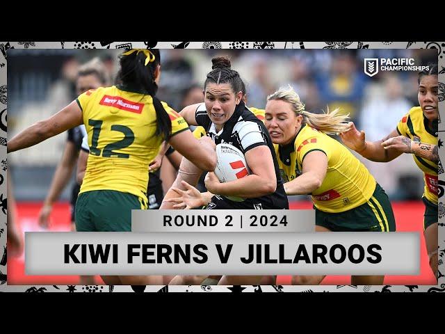 Pacific Championships 2024 | New Zealand Kiwi Ferns v Australian Jillaroos | Full Match Replay