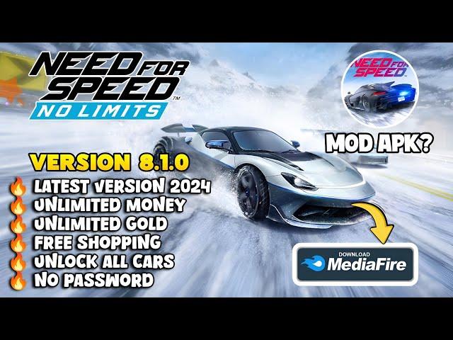 Need for Speed No Limits Mod APK | V8.1.0 | Unlimited Money & Nitro | Latest Version 2024