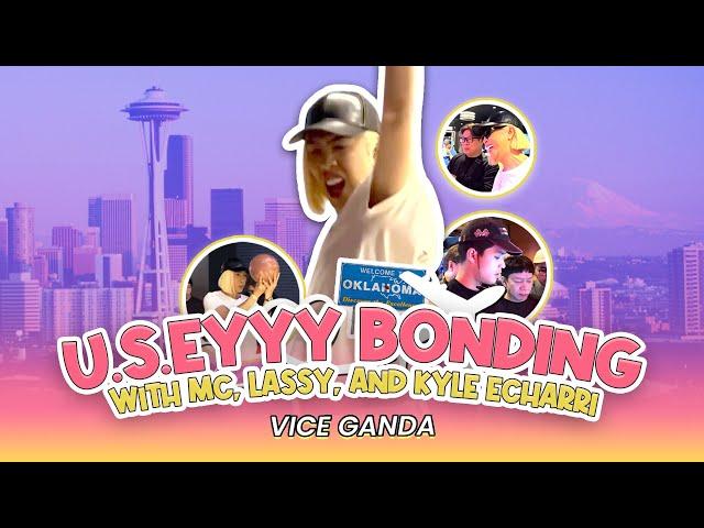 U.S.Eyyy bonding with MC, Lassy, and Kyle Echarri | VICE GANDA