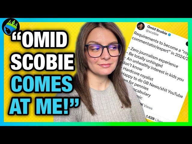 Omid Scobie INSULTS ME on Twitter & it BACKFIRES ON HIM!