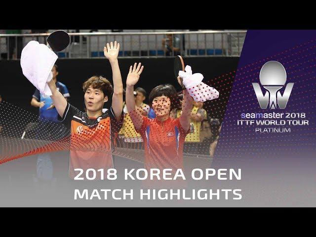 Chen Chien An/Cheng I Ching vs Jang Woojin/Cha Hyo Sim | 2018 Korea Open Highlights (1/2)