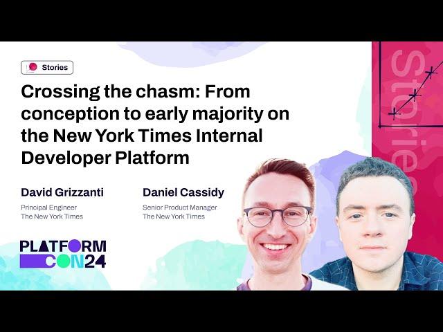 Crossing the chasm: From conception to early majority on the New York Times IDP | PlatformCon 2024