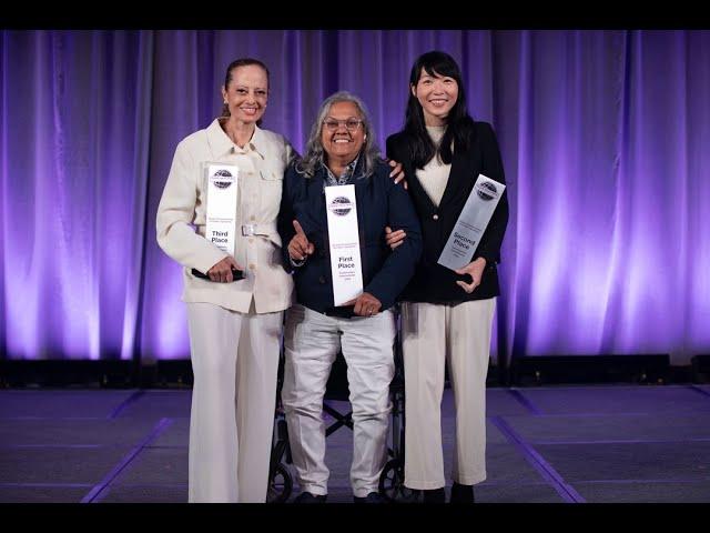 Reactions from the 1st, 2nd, and 3rd Place Winners of the 2024 World Championship of Public Speaking