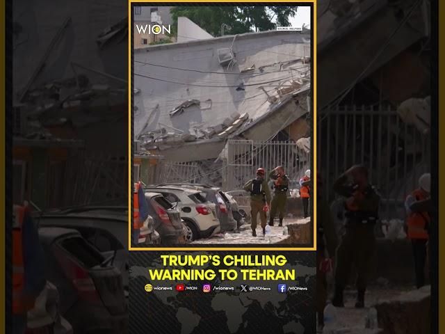Iran-Israel War: Donald Trump On Truth, "Everyone Should Immediately Evacuate Tehran" | WION
