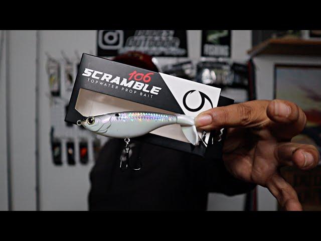 NEW 106 Scramble Topwater Prop Bait By 6th Sense Fishing