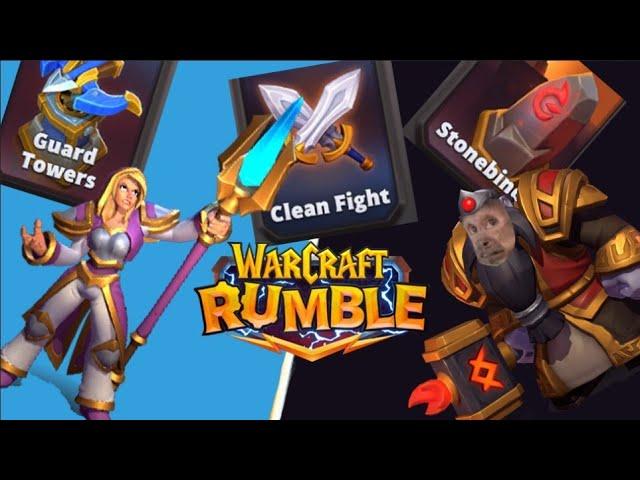 WARCRAFT RUMBLE PVP |S10-W1| THAURISAN AND JAINA DECK :D (AGAINST THE TOP GLOBAL)