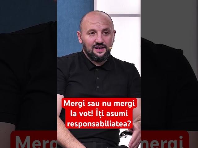 Dacă nu mergi la vot, îți asumi responsabilitatea! Ce părere ai? #hopemoldova #alegeri #unvot