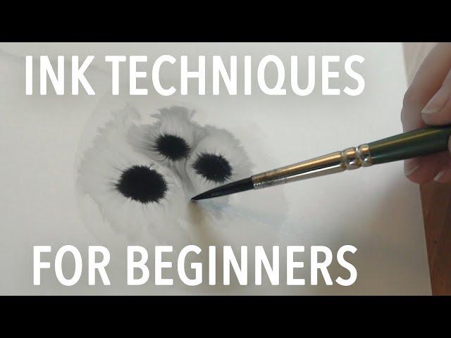 Ink Drawing Techniques for Beginners