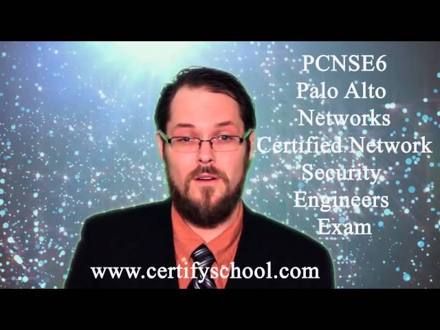 PCNSE6 Exam Video Testimonial - CertifySchool