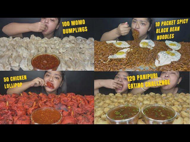 She Has Such A Big Appetite!!   MADDYEATS EATING TOO MUCH OF ONE THING COMPILATION | ASMR MUKBANG