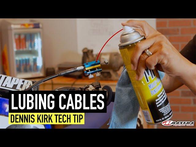 How To Lube Your Cables | Dennis Kirk Tech Tip