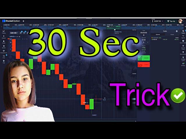 30 Sec strategy  Pocket Option working strategy