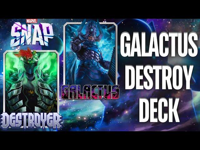 Versatile Galactus Destroyer Beats Everything !! Marvel Snap