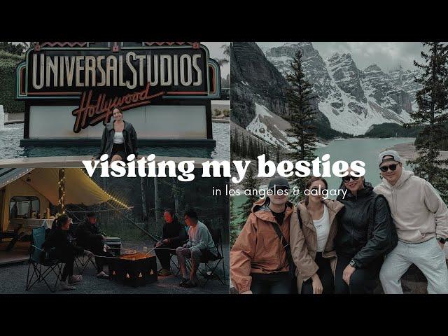 VISITING MY LONG DISTANCE BESTIES (US & CANADA) | Angel Dei