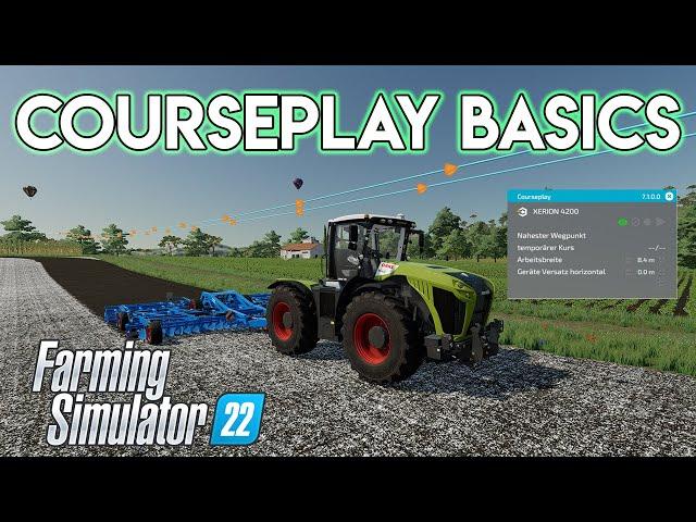 Courseplay - Die Basics / LS22