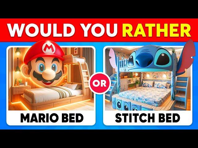 Would You Rather - Build Your Luxury Dream House Edition!  Moca Quiz