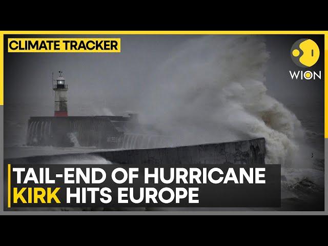 Hurricane Kirk: Weather Warnings Issued in France | WION Climate Tracker | World News | WION