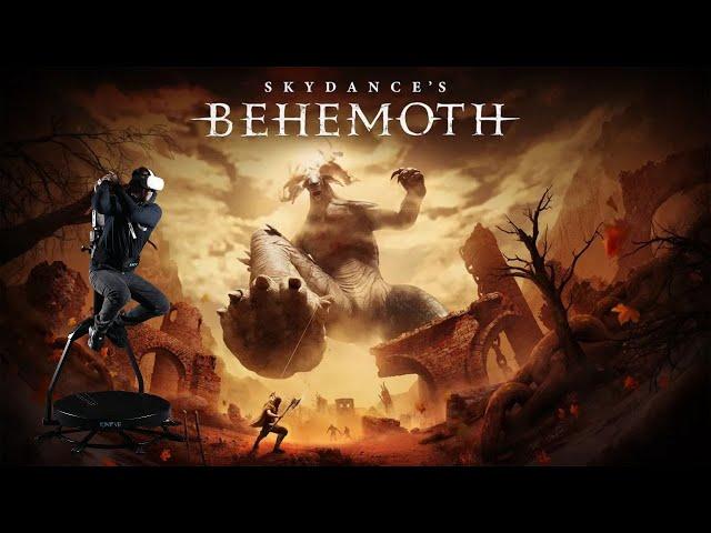 New Game Release: Playing SKYDANCE's BEHEMOTH with KAT VR Treadmill  !!