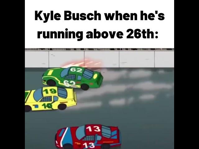 Kyle Busch at *insert any 2024 race here* #nascar #RCR
