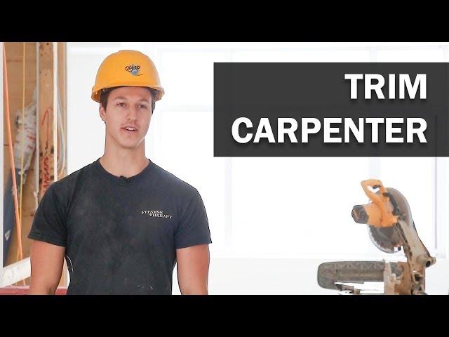 Job Talks - Trim Carpenter - Brandon Explains How He Works to Finish the House Construction