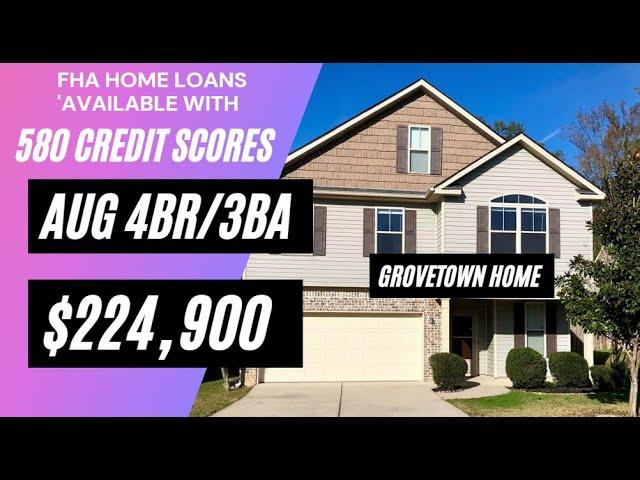 Grovetown GA Homes For Sale | GROVETOWN BEST DEAL 4BR/3BA ONLY $224,900 | Grovetown GA Real Estate