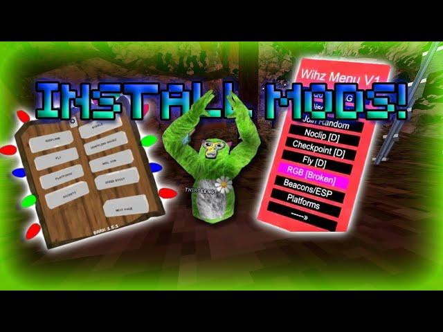 The NEWEST Way How To Install Mods For Gorilla Tag! | Gorilla Tag Modding