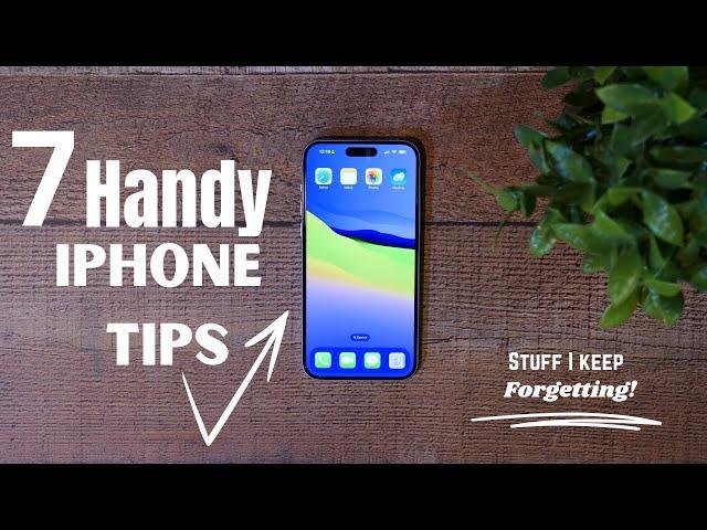 iPhone Tips for Seniors: 7 Handy iPhone Tips!