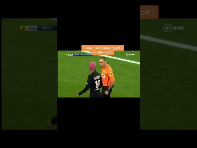 Neymar Conversation With The Referee