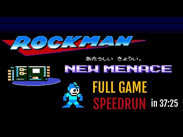 This Mega Man New Menace Speedrun Was INSANE! (seriously)