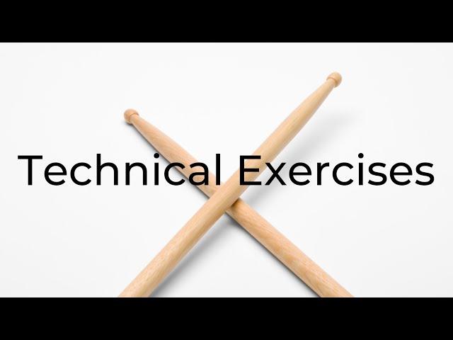 Rockschool Drums Grade 1 2018-2024 - Technical Exercises