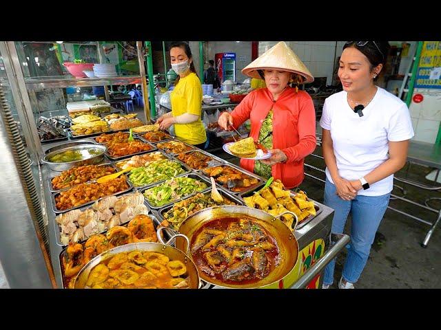 Ngưỡng mộ anh trai Bỏ Nghề Bảo Vệ chi hơn 1 tỷ mở Cơm Hấp kho toàn món ngon lộ thiên để khách an tâm