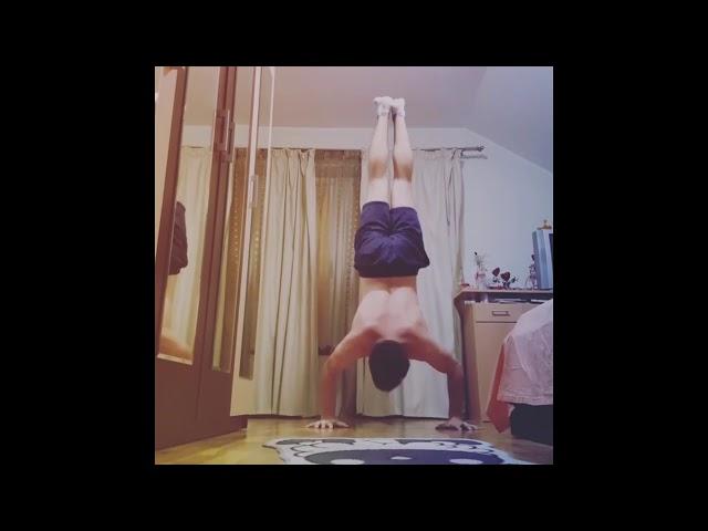 Personal Record - Bar Ioan - Handstand Push Ups | Strong Romanian Athletes