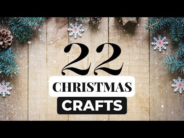 Best DIY Christmas Crafts: Mega Video to Spark Your Holiday Creativity!  